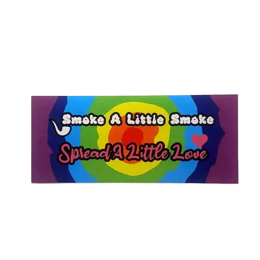 Smoke A Little Smoke Spread A Little Love Bumper Sticker