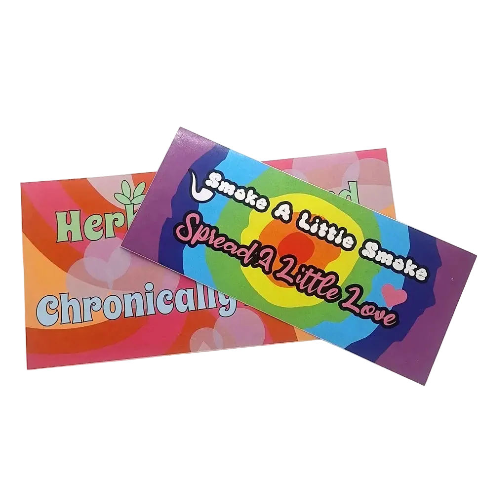 Bumper Sticker Combo, Spread A Little & Herbally Infused