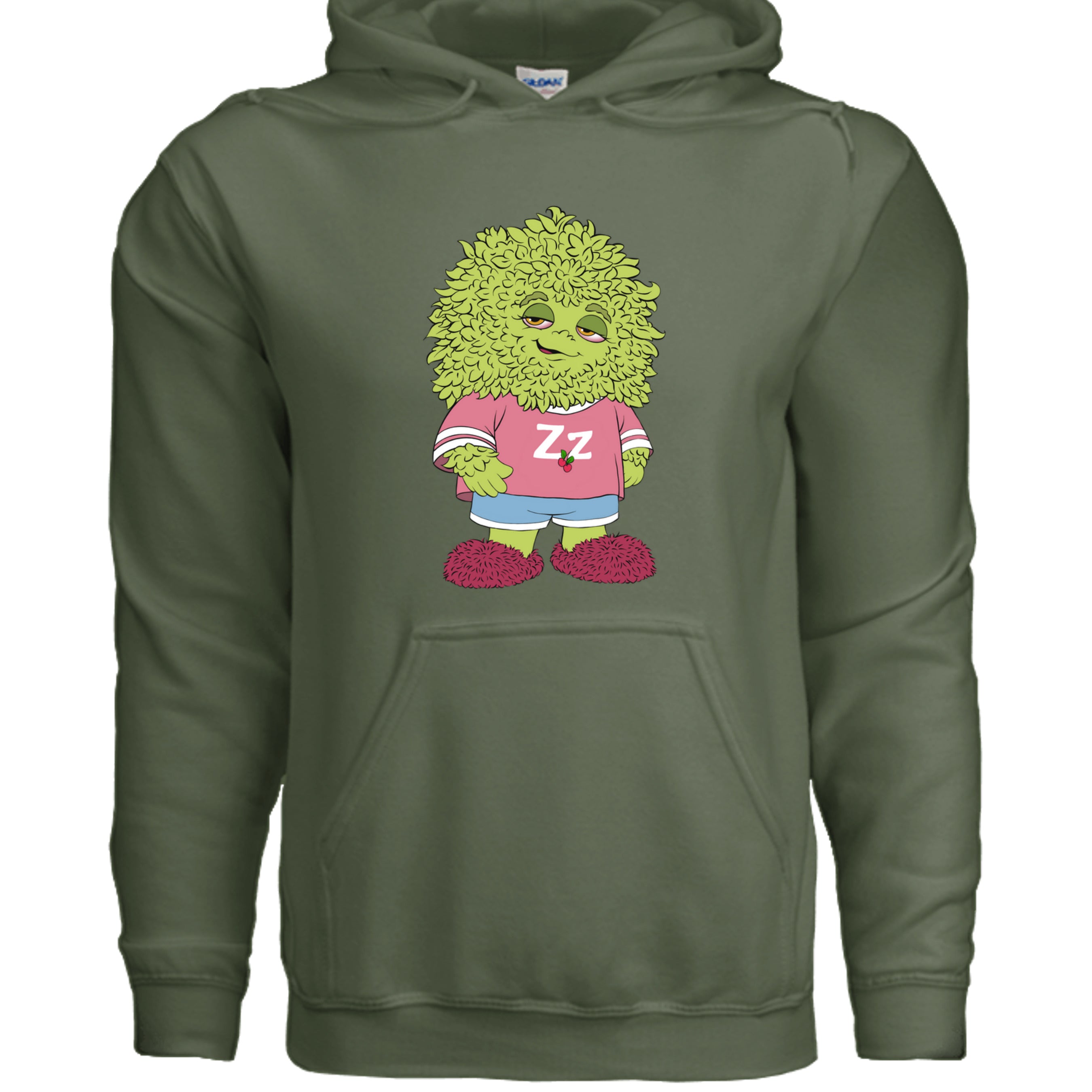 MILITARY GREEN - G185 - FRONT