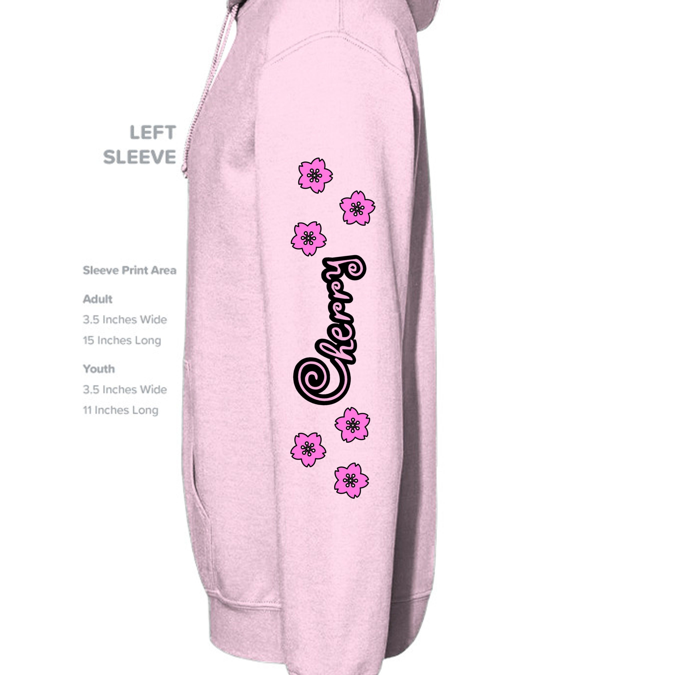 LIGHT PINK - G185 - SLEEVE_LEFT