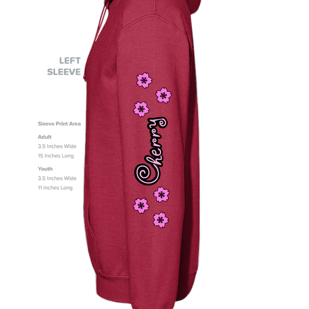 CHERRY RED - G185 - SLEEVE_LEFT
