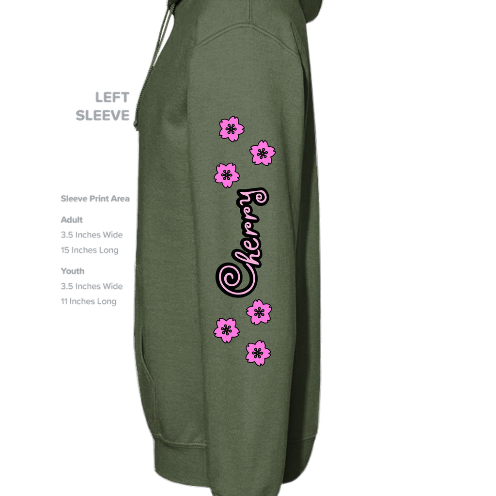 MILITARY GREEN - G185 - SLEEVE_LEFT