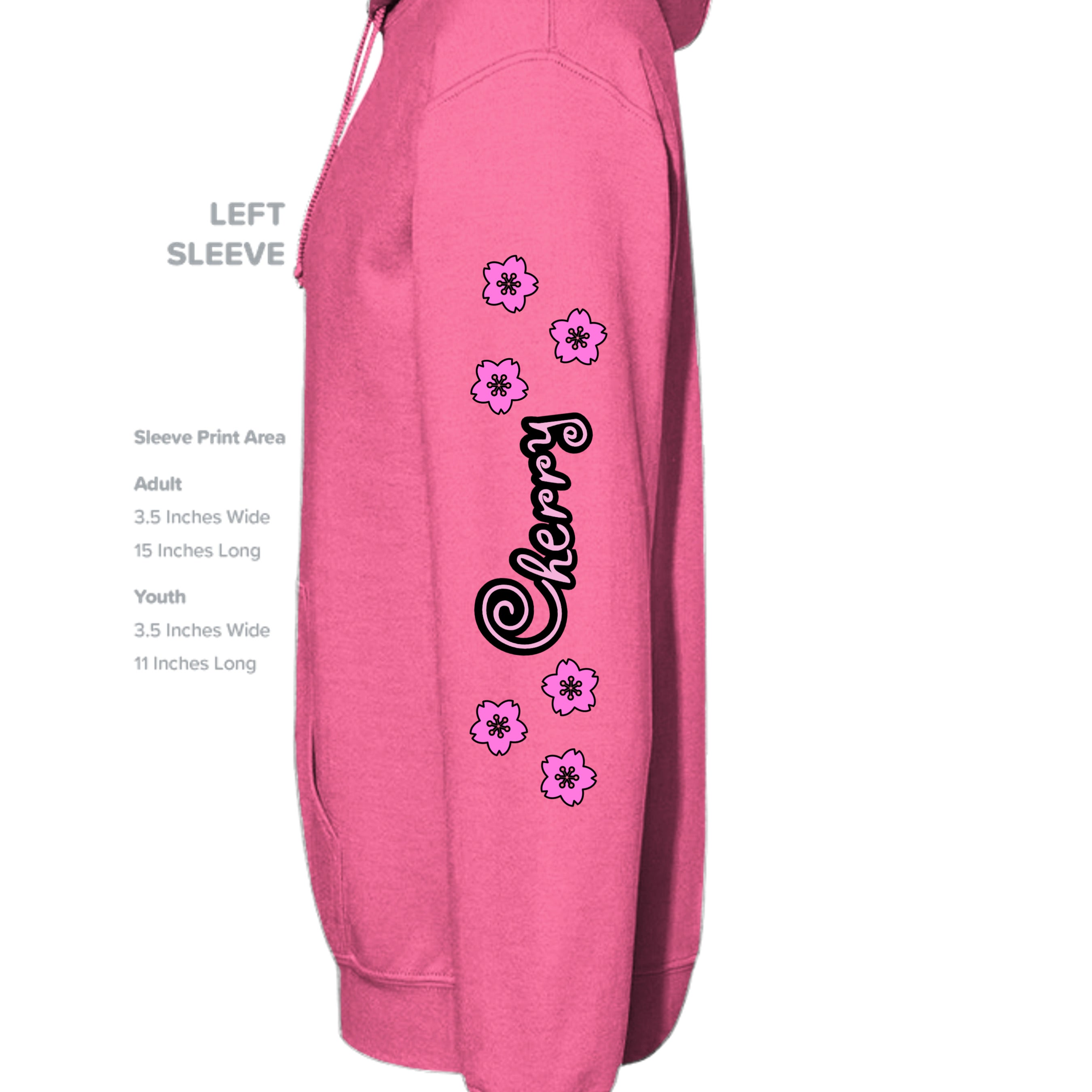 SAFETY PINK - G185 - SLEEVE_LEFT