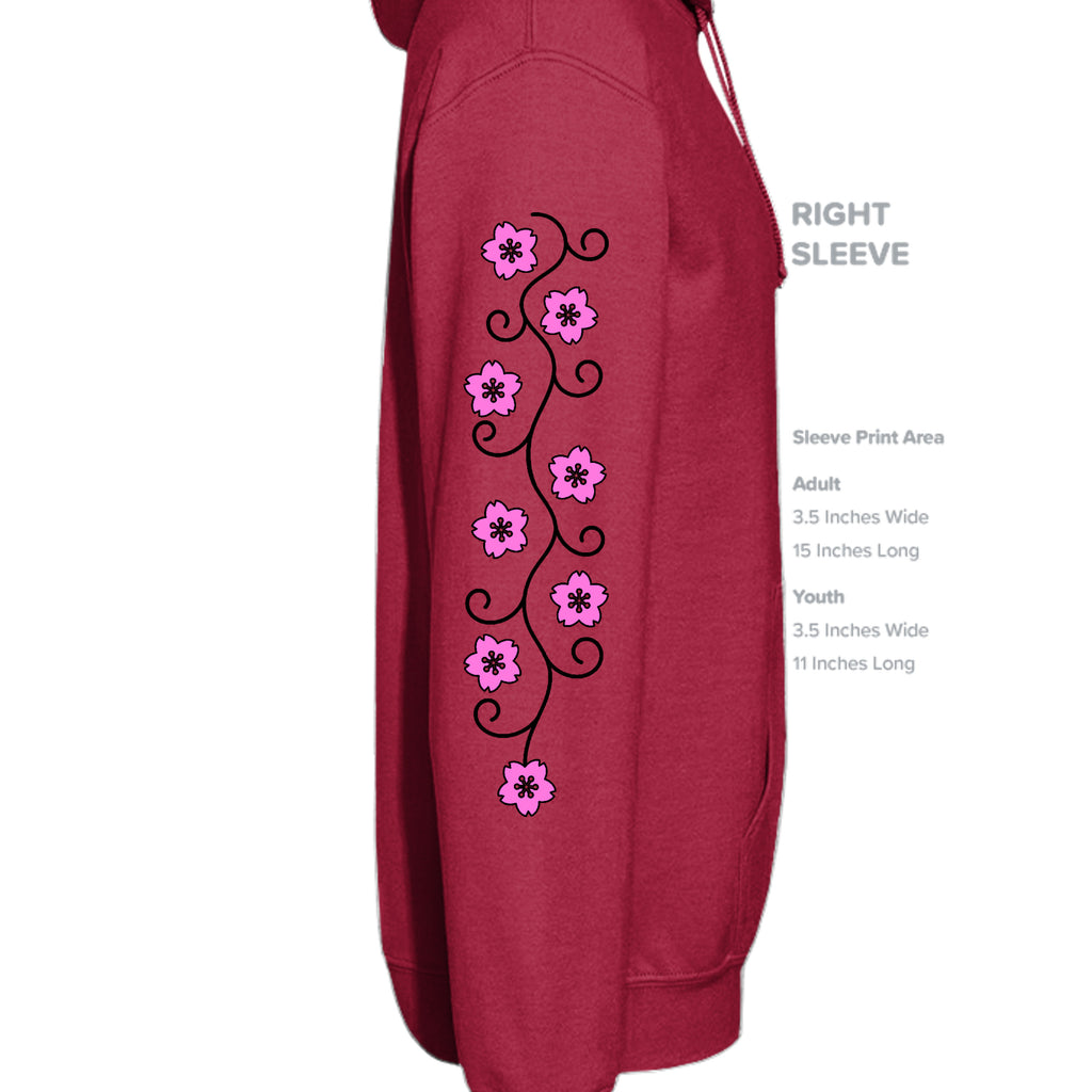 CHERRY RED - G185 - SLEEVE_RIGHT