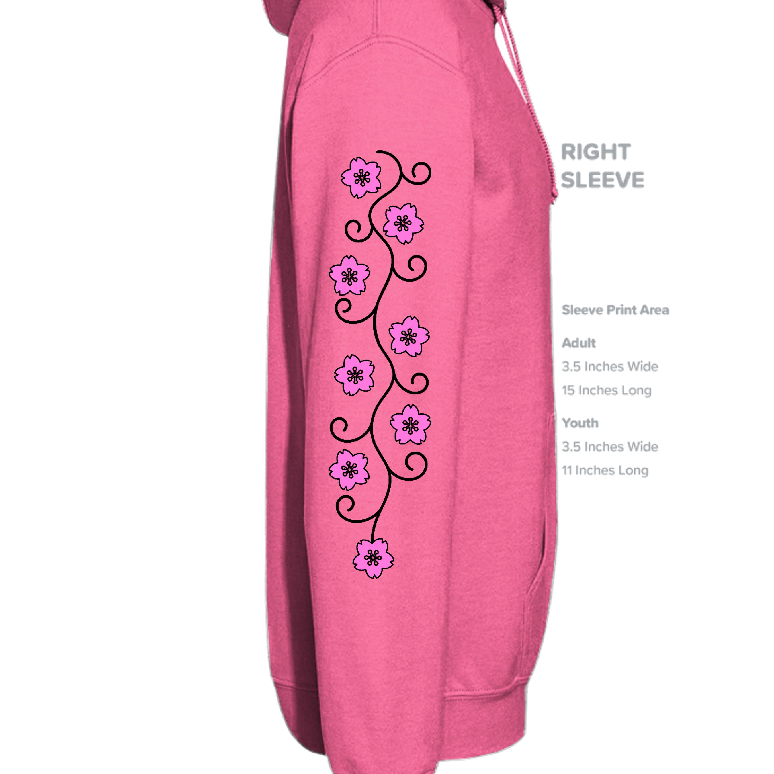 SAFETY PINK - G185 - SLEEVE_RIGHT