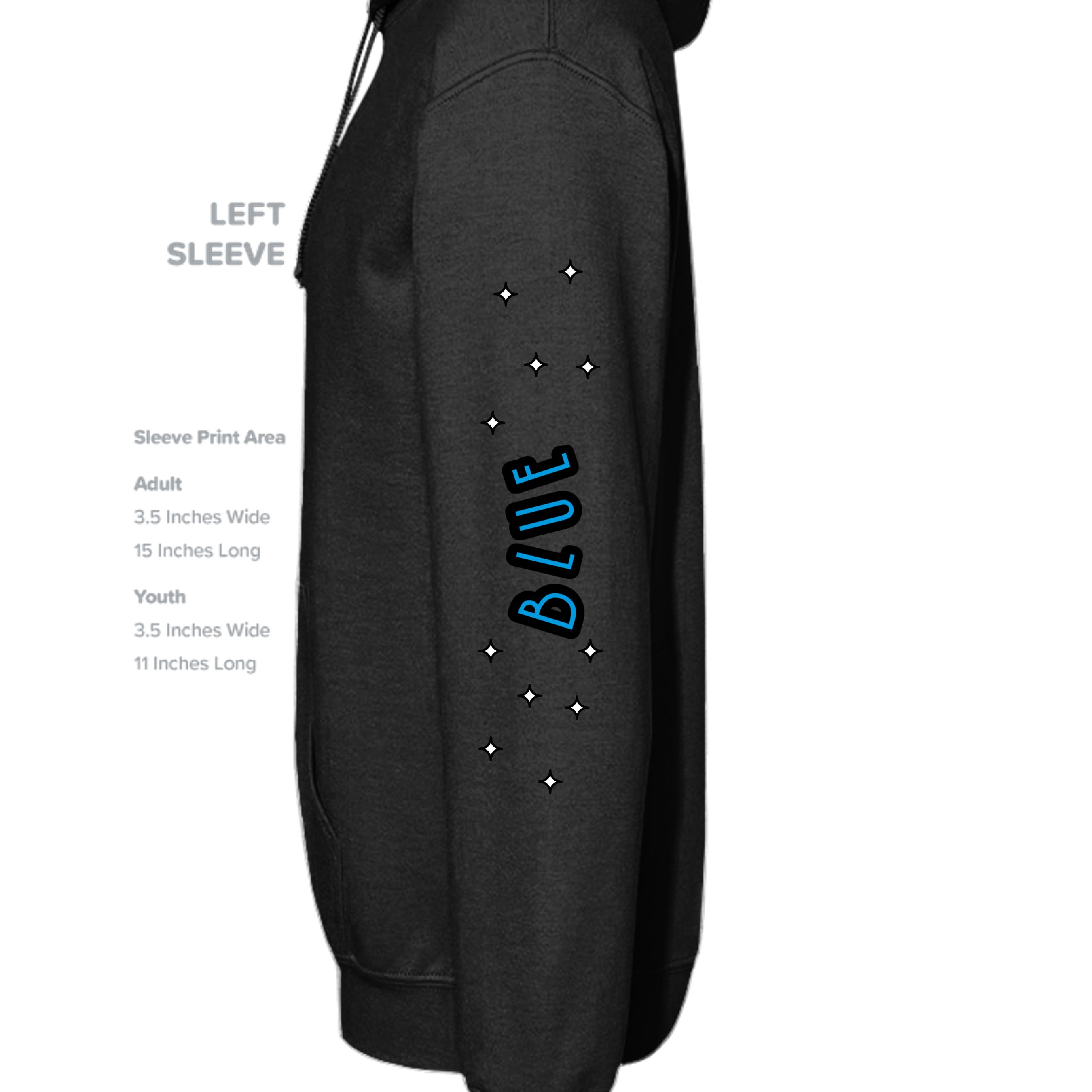 BLACK - G185 - SLEEVE_LEFT