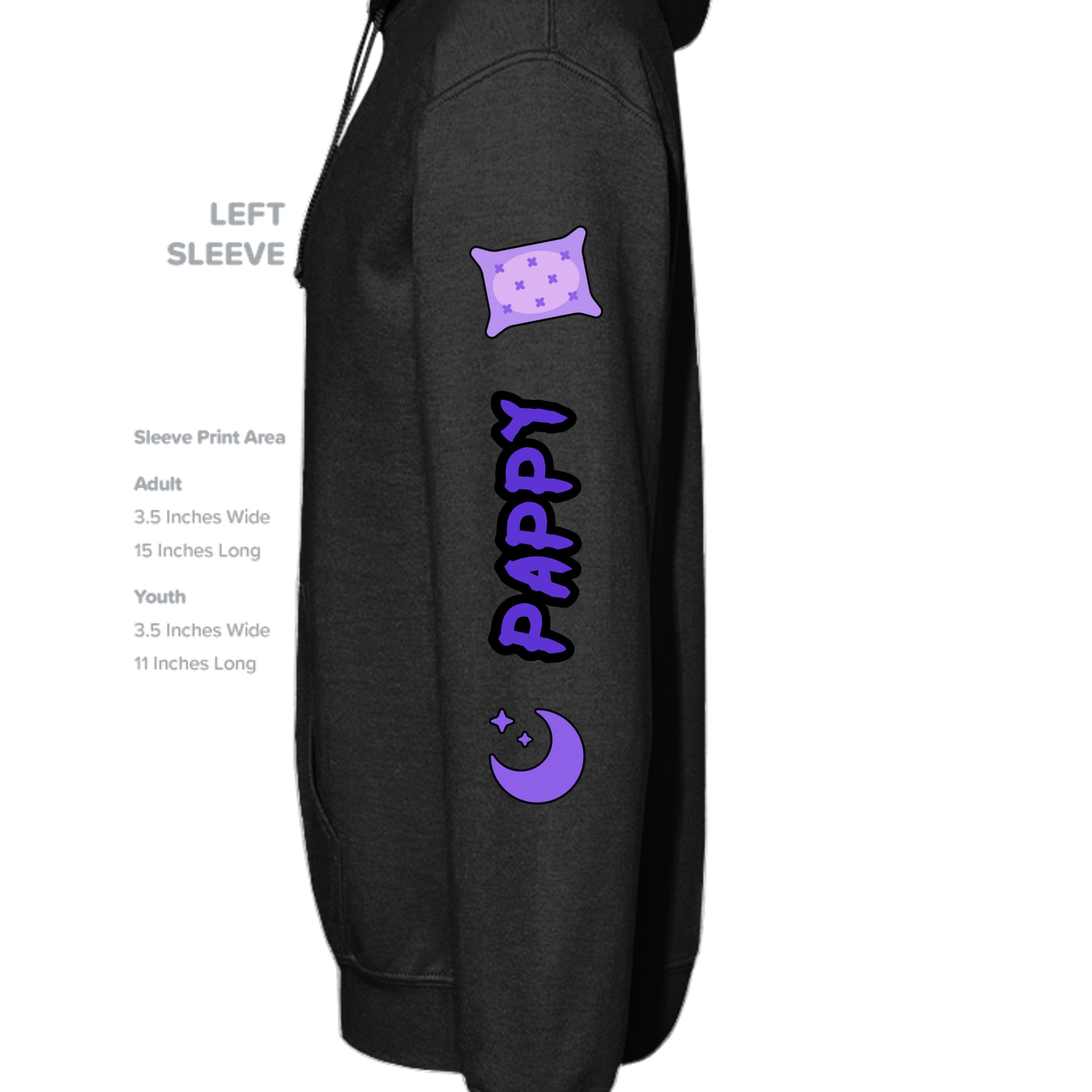 BLACK - G185 - SLEEVE_LEFT
