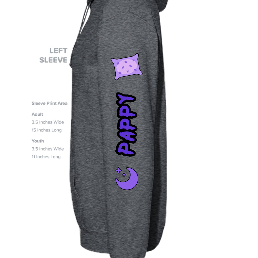 DARK HEATHER - G185 - SLEEVE_LEFT
