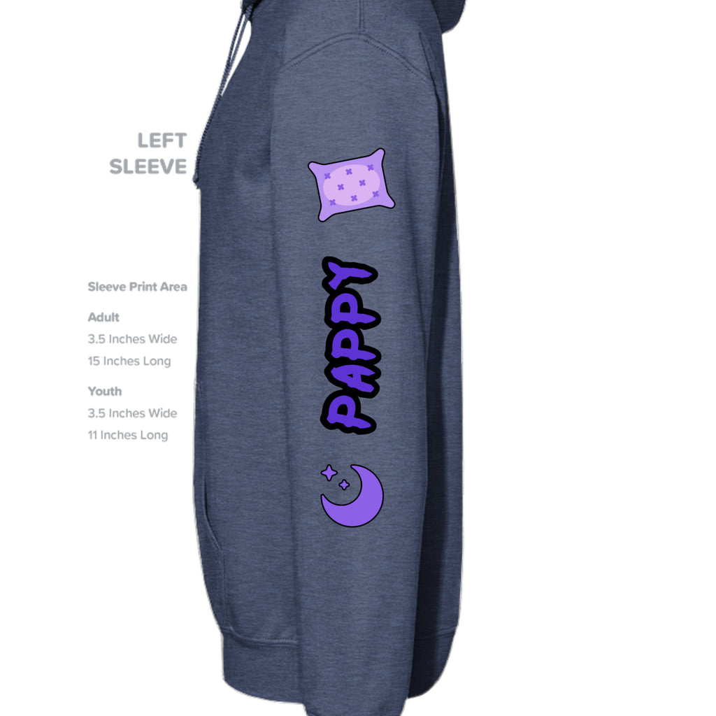 Heather Sport Dark Navy - G185 - SLEEVE_LEFT